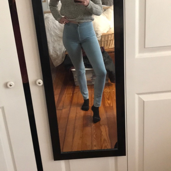 American Apparel Denim - American Apparel high-wasted super skinny jean